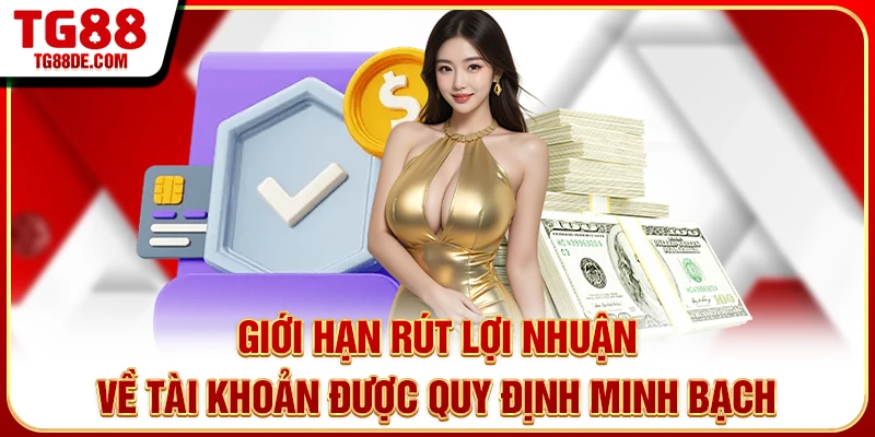 Giới hạn rút lợi nhuận về tài khoản được quy định minh bạch